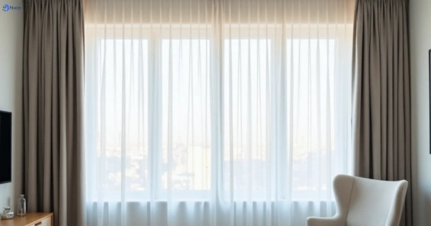 Restored vibrant drapes in plumpton-vic QLD after Matty Curtain Cleaning